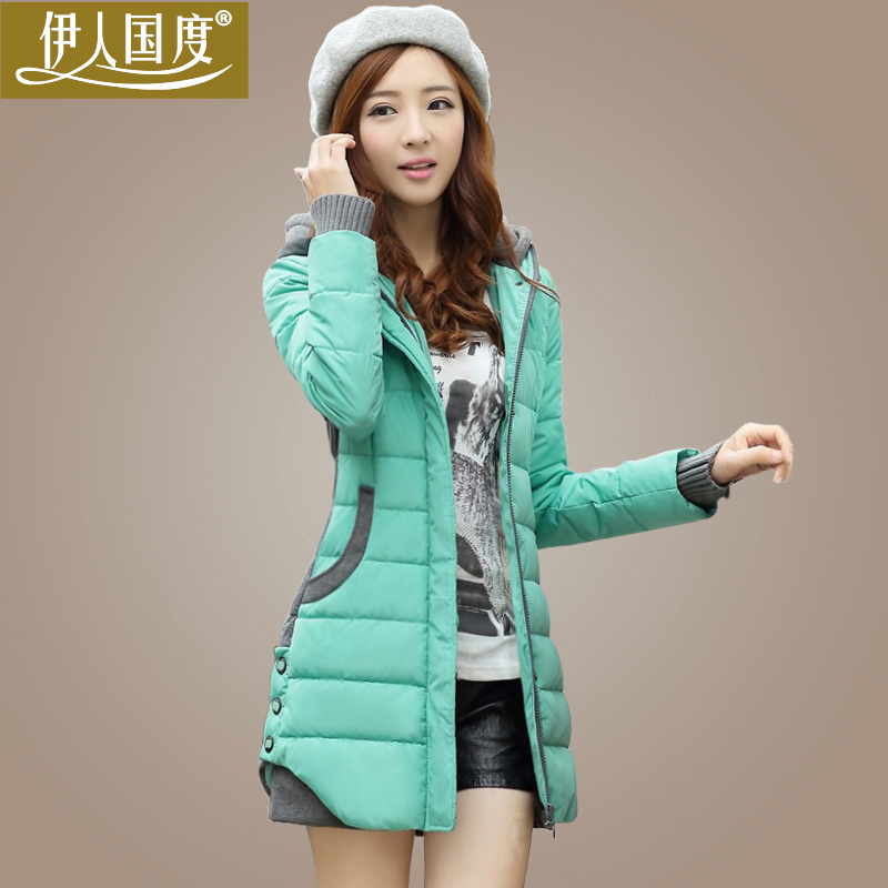 潮棉衣<em>女士</em>棉服<em>外套</em> 伊人国度 2013新款<em>韩版</em>中