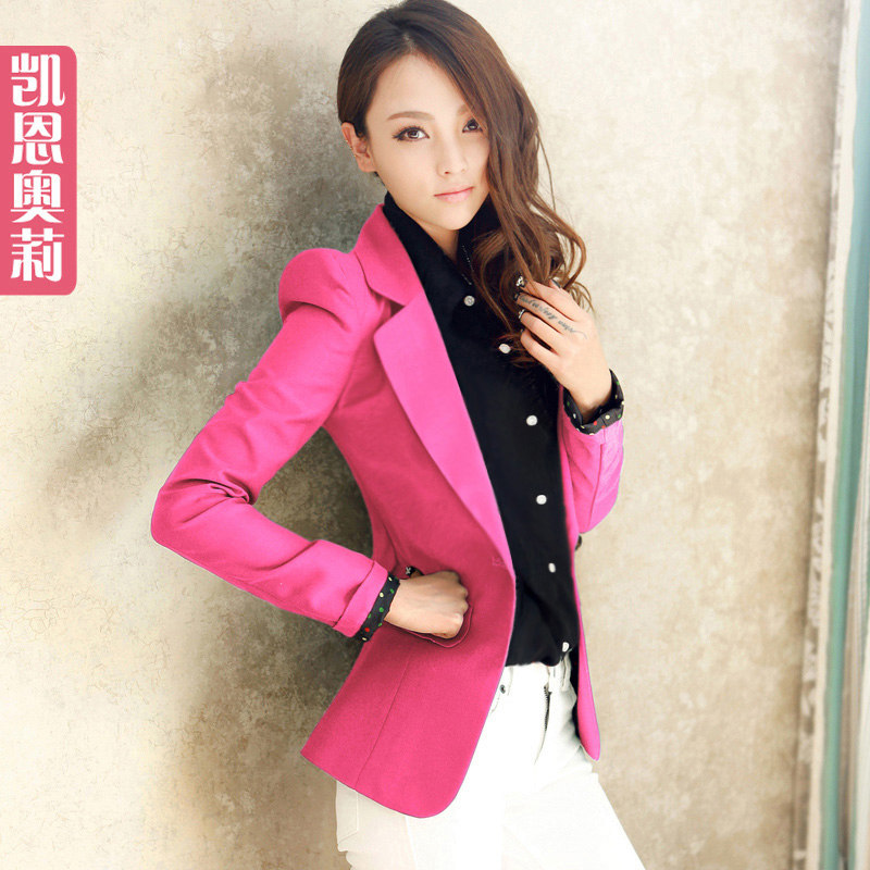 CCainoliver 2014<em>新款</em>春装<em>小西装女装</em> 修身外套