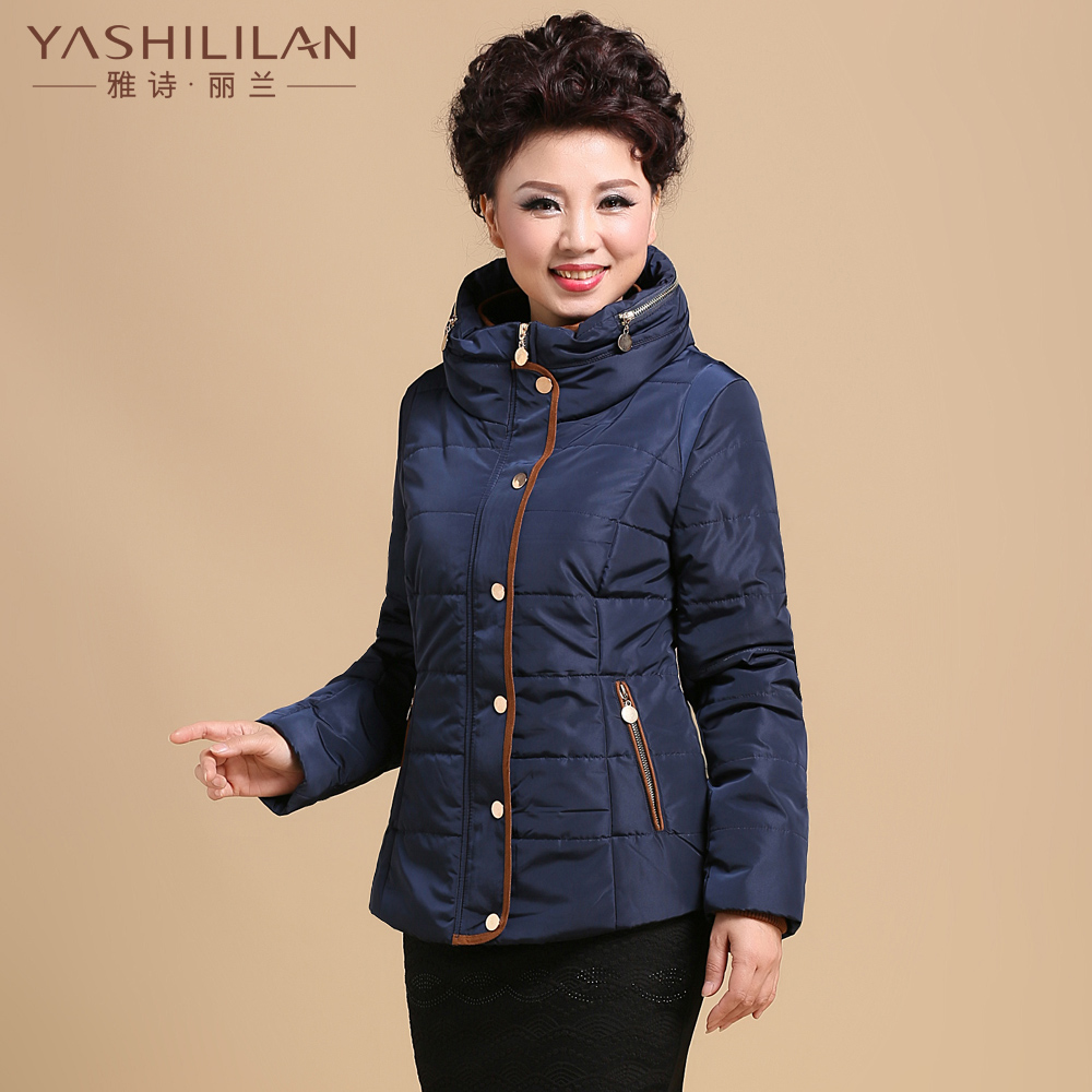 <em>中老年女装棉衣</em> 妈妈装冬装外套 中年女装棉服
